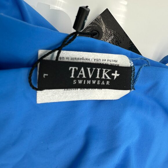 Tavik Women's Mirage Top‎ / Jax Tie Side Swim Combo Set, Size Large, Marina Blue - Picture 12 of 13
